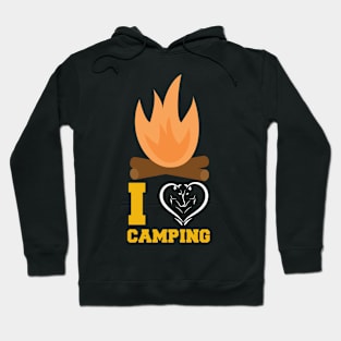 I love Camping T Shirt For Women Men Hoodie